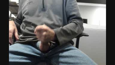 Sitting at Desk