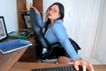 I need you to check something under the desk, boss