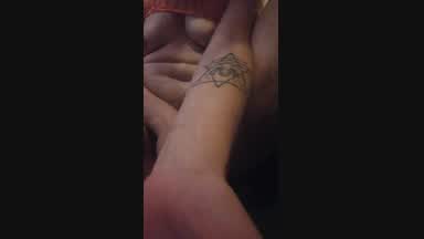Squirting in the Livingroom