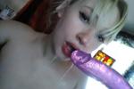 sloppy dildo bj