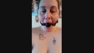 Double gag drooling