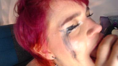 RUINING MY MAKEUP WITH SALIVA