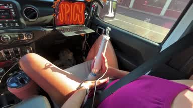 Car masturbation