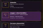 miguel angel โ WEEKLY SCHEDULE