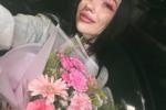 Kris loves flowers