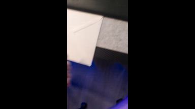 Cumming on an envelope