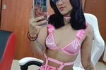 a very sexy and hot pink