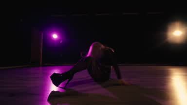 Sexy Dance with super high heels