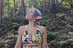 Fairy in woods