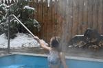 I'm in the pool