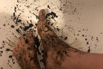Very dirty feet