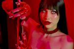 Lady in red