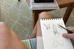 william — Self-portrait drawing