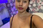 I’m live now… barely covered and full of naughty p