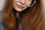 with glasses