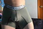 big bulge with hard cock