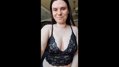 Hairy pussy & whipped cream
