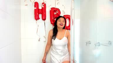 soft dress wet in shower