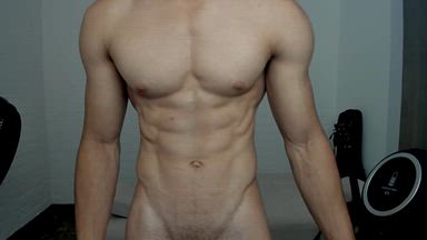 zenhzu — muscle show + orgasm