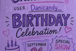 danicandy — BIRTHDAY INVITATION🎊