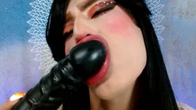 suck black toy