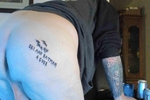 Pick of tattoo on my ass tipped for by viewer