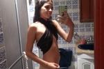 I’m live now… barely covered and full of naughty p