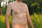 Posing nude