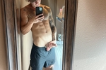 gym with cock out - Brian smash