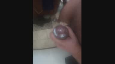 After show, creamy cum!