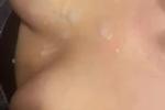 Cum on tits