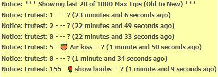 Chaturbate - truness's image for Tip and Message Tracker