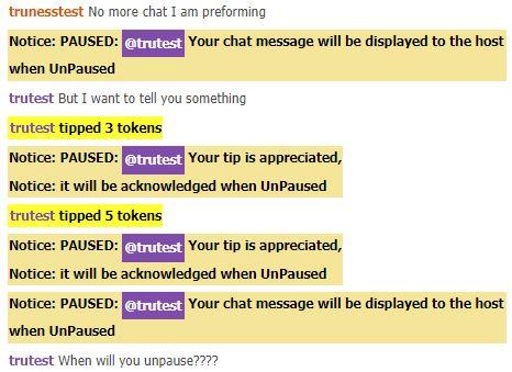 Chaturbate - truness's image for Tip and Message Tracker